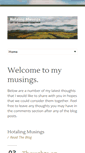 Mobile Screenshot of hotalingmusings.org