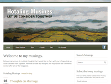 Tablet Screenshot of hotalingmusings.org